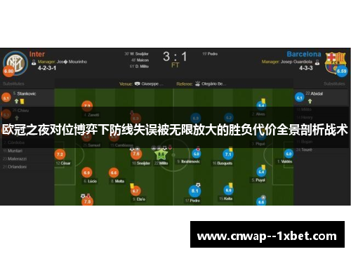 欧冠之夜对位博弈下防线失误被无限放大的胜负代价全景剖析战术